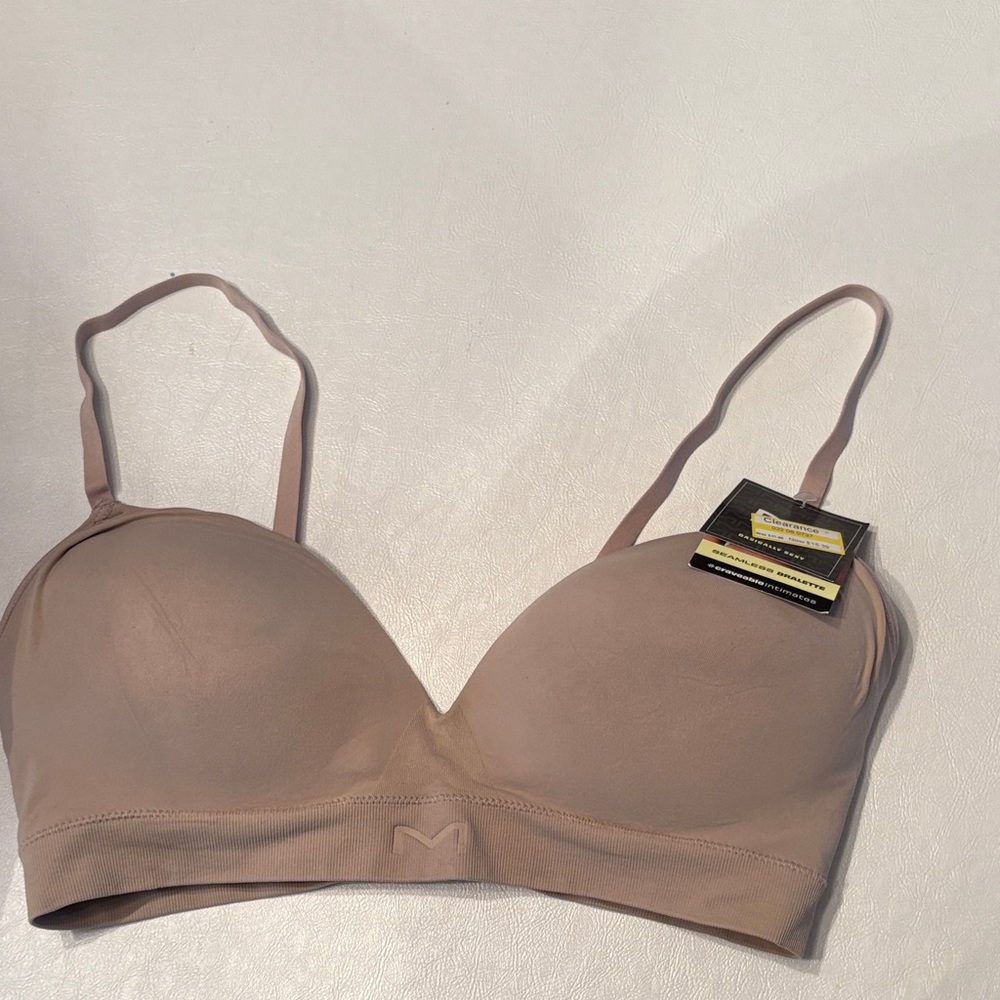 NWT Seamless Bralette Tan Bra